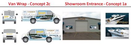 marine signs and vehicle wraps