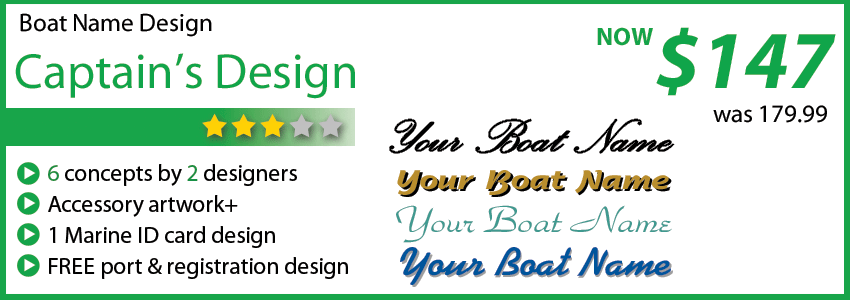 custom boat graphics